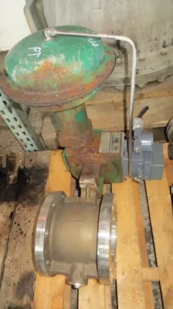 Fisher 6″ V150 V-Ball Control Valve