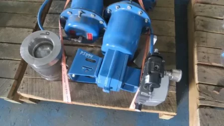 Neles Jamesbury 4″-150 V-Ball Control Valve