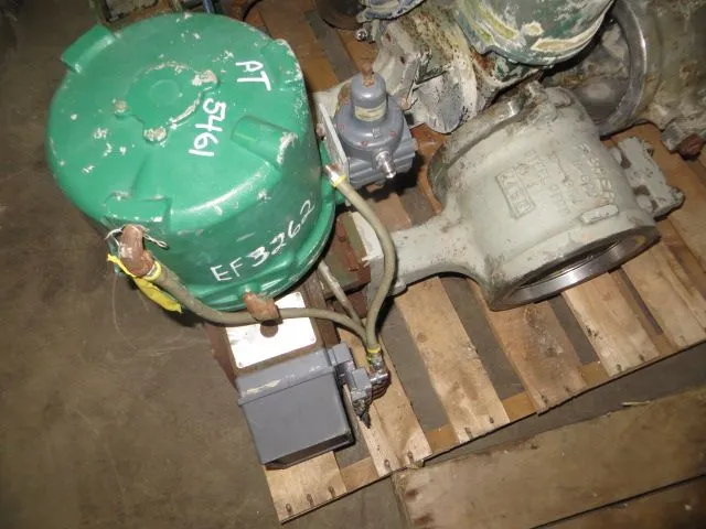 Fisher V-Ball Valve 8″ V100 with actuator