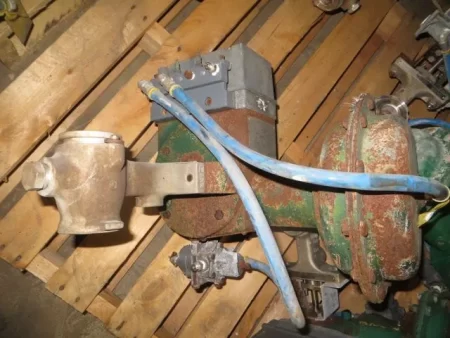 Fisher V-Ball Valve 1 1/2″ V100 with actuator