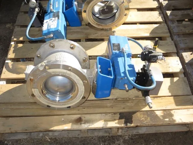 Neles Jamesbury 8″-150 V-Ball Control Valve