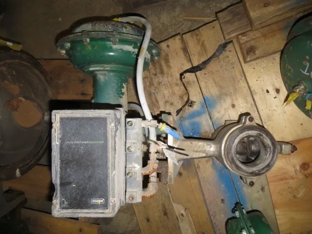 Fisher V-Ball Valve 3″ V100 with actuator