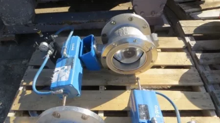 Neles Jamesbury 8″-150 V-Ball Control Valve