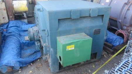 800 hp General Electric 2300v 600rpm Synchronous Motor