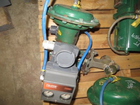 Fisher V-Ball Valve 1″ V100 with actuator