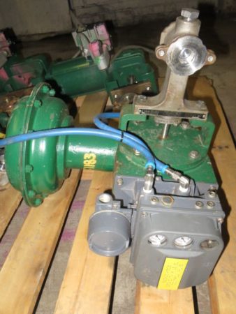 Fisher V-Ball Valve 1″ V100 with actuator