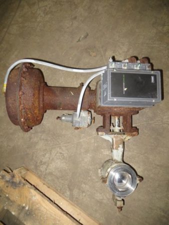 Fisher V-Ball Valve 3″ V100 with actuator