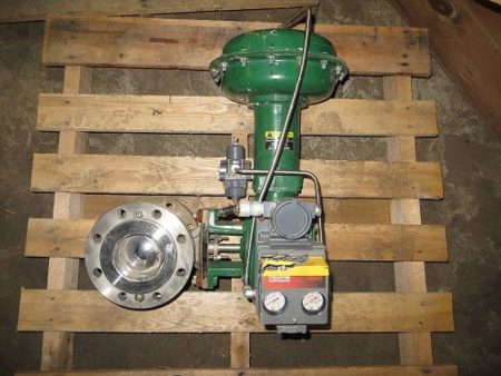 Fisher V-Ball Valve 4″ V150 with actuator