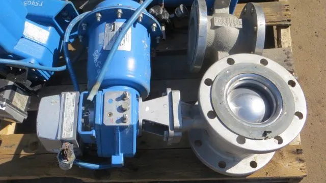 Neles Jamesbury 6″-150 V-Ball Control Valve