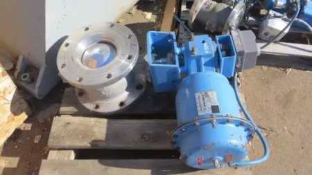 Neles Jamesbury 8″-150 V-Ball Control Valve