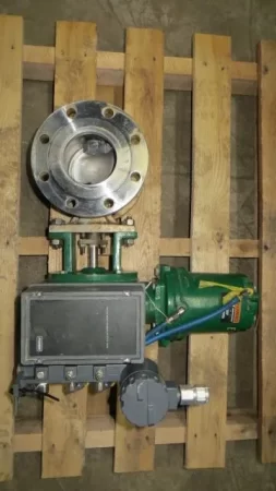 Fisher V-Ball Valve 4″ V150 with actuator