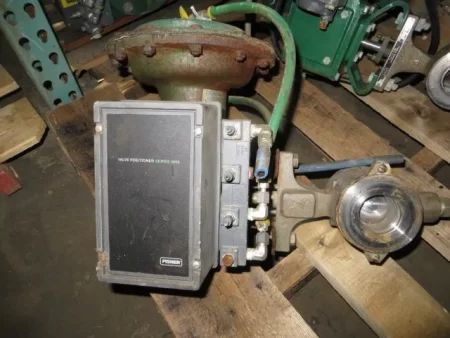 Fisher V-Ball Valve 2″ V200 with actuator