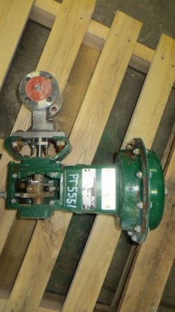 Fisher V-Ball Valve 1″ V500 with actuator