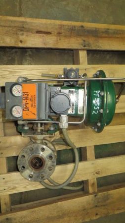 Fisher V-Ball Valve 2″ V300 with actuator