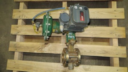 Fisher V-Ball Valve 2″ V150 with actuator