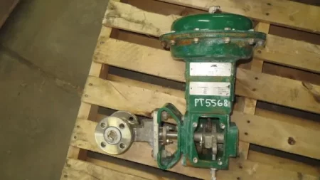 Fisher 1″ V500 V-Ball Control Valve