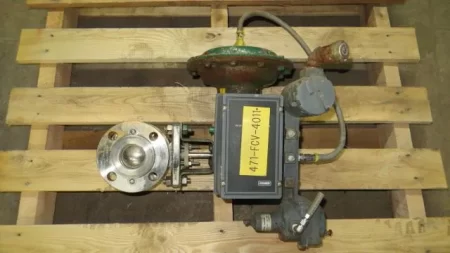 Fisher 2″ V150 V-Ball Control Valve
