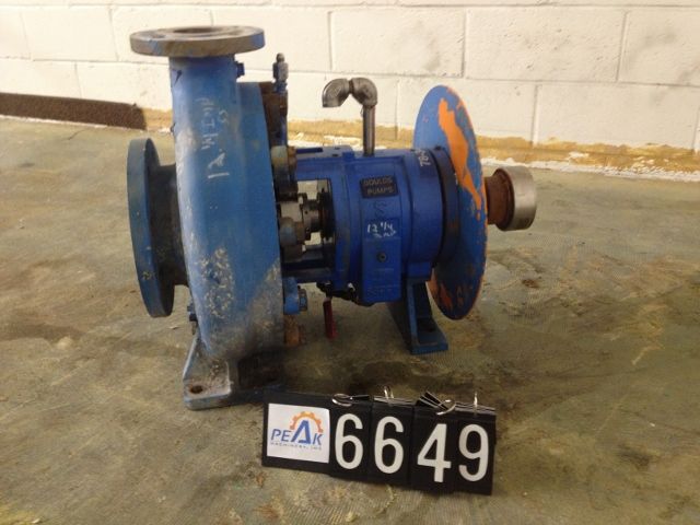 Goulds pump model 3180 size 3×6-14