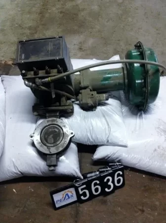 Fisher type 8550 Butterfly Valve size 4″