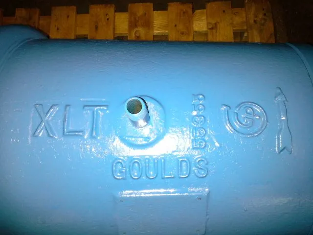 Goulds pump model 3196 size 8×10-13