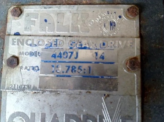 Falk Enclosed Gear Drive Model 4407J-14