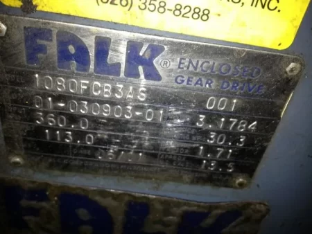 Falk Enclosed Gear Drive Model 1080FCB3AS