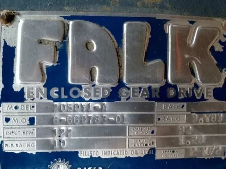 Falk Enclosed Gear Drive Model 2050Y1-A