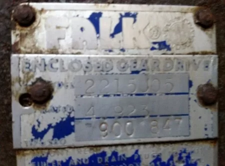 Falk Enclosed Gear Drive Model 221505