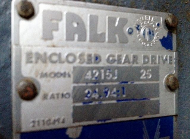 Falk Enclosed Gear Drive Model 4215J-25