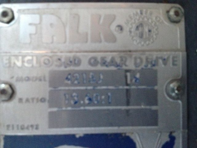 Falk Enclosed Gear Drive Model 4215J-14