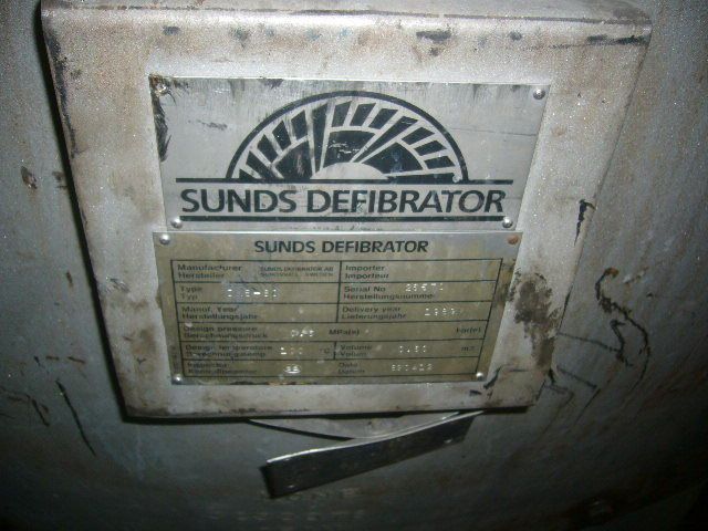 Sunds Disc Knotter Defribator Model DKB-80