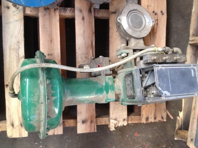 Fisher type 8550 Butterfly Valve Size 4\