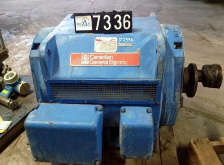 300 hp Canadian General Electric Induction AC Motor