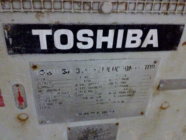 700 hp Toshiba Induction  AC Motor