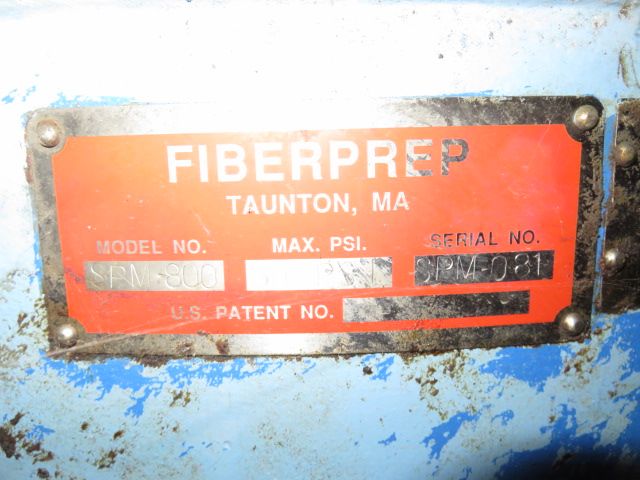 Fiberprep Model 800 Pressure Screen