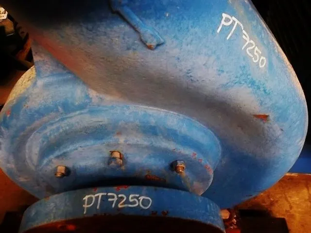 Goulds Pump model 3175 size 8×8-12 with base and motor