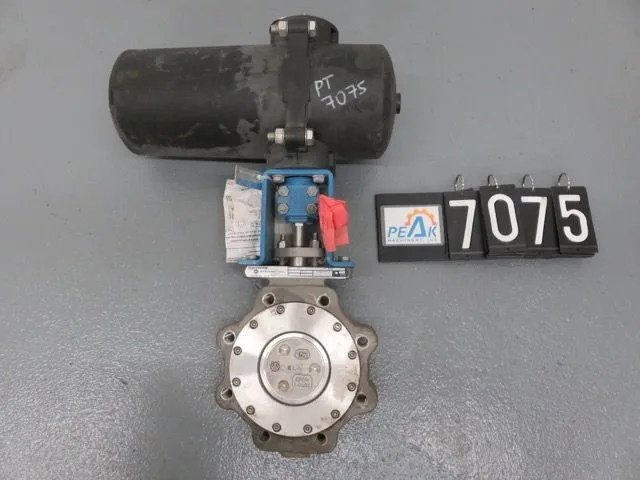 Dezurik 6″ Butterfly Valve type BHP with actuator