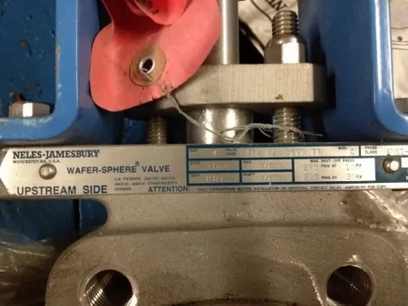 Neles Jamesbury Wafer-Sphere Valve 4″-150