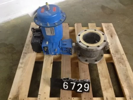 Neles Jamesbury 6″-150 V-Ball Control Valve