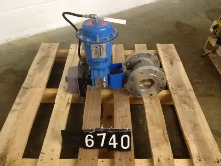 Neles Jamesbury 4″-150 V-Ball Control Valve