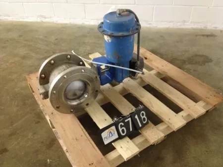 Neles Jamesbury 8″-150 V-Ball Control Valve