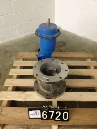 Neles Jamesbury 8″-150 V-Ball Control Valve
