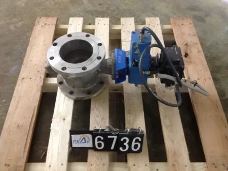 Neles Jamesbury 6″-150 V-Ball Control Valve