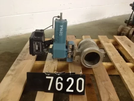 Neles Jamesbury 4″-150 V-Ball Control Valve