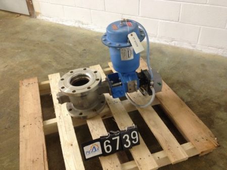 Neles Jamesbury 6″-150 V-Ball Control Valve