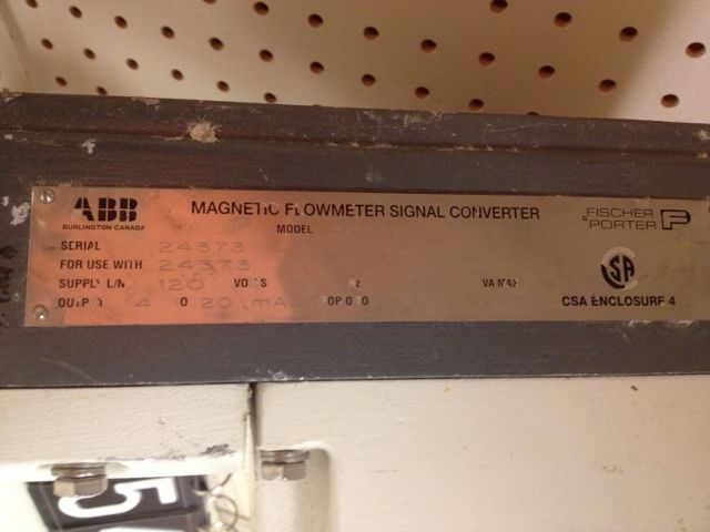 ABB Magnetic Flowmeter Signal Converter