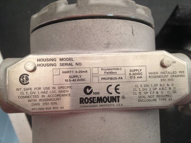 Rosemount 3051S2CG4 Pressure Transmitter