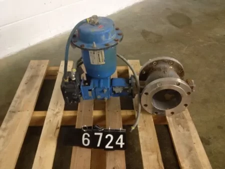 Neles Jamesbury 6″-150 V-Ball Control Valve