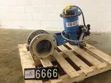 Neles Jamesbury 8″-150 V-Ball Control Valve