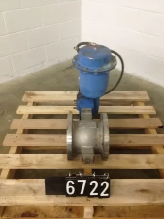 Neles Jamesbury 6″-150 V-Ball Control Valve